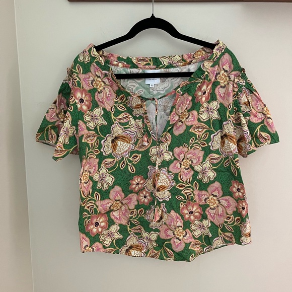 Misa | Suparna Floral Print Top | Color Kelly Blossoms XS - Picture 6 of 9